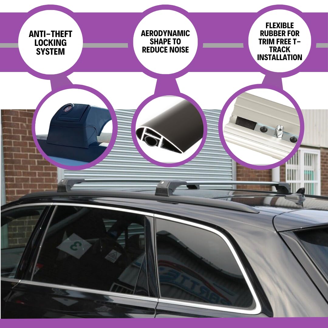 ERKUL Roof Rack Crossbars For NISSAN LEAF 2011-2017