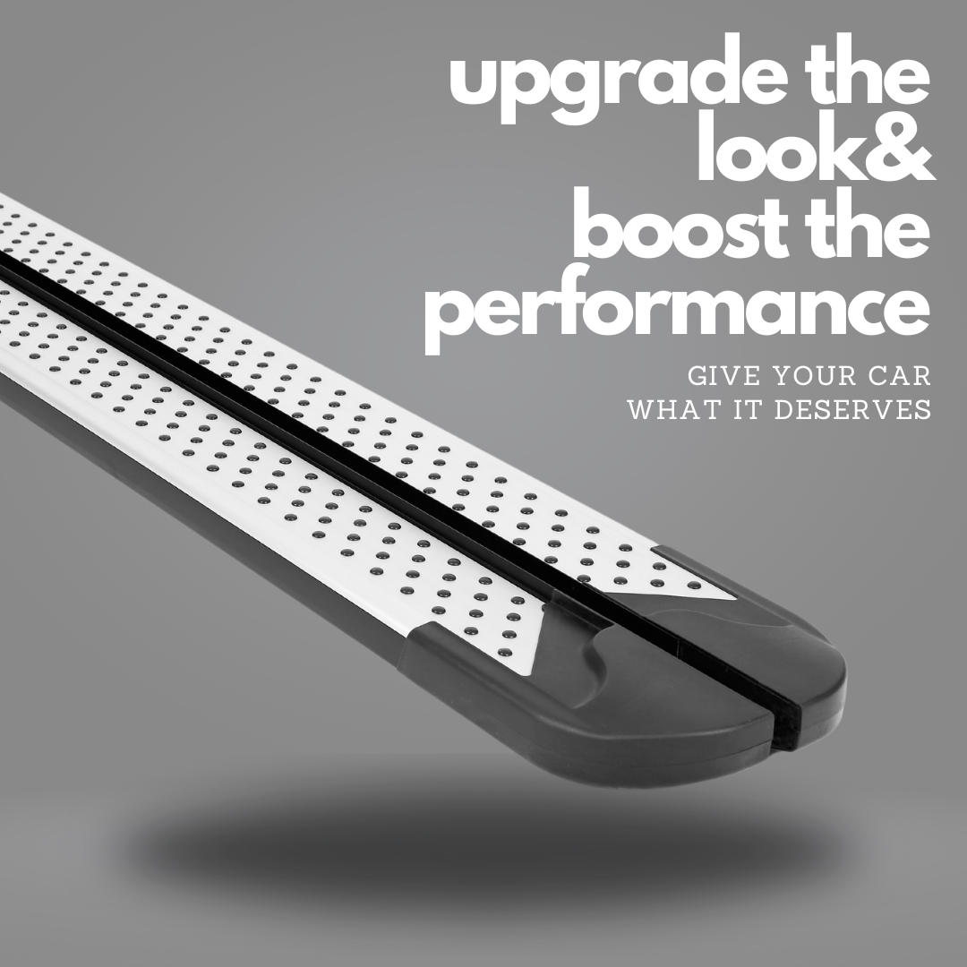 Erkul 5.2" Running Boards for Porsche Cayenne 2003-2010 - 350 lb - Black