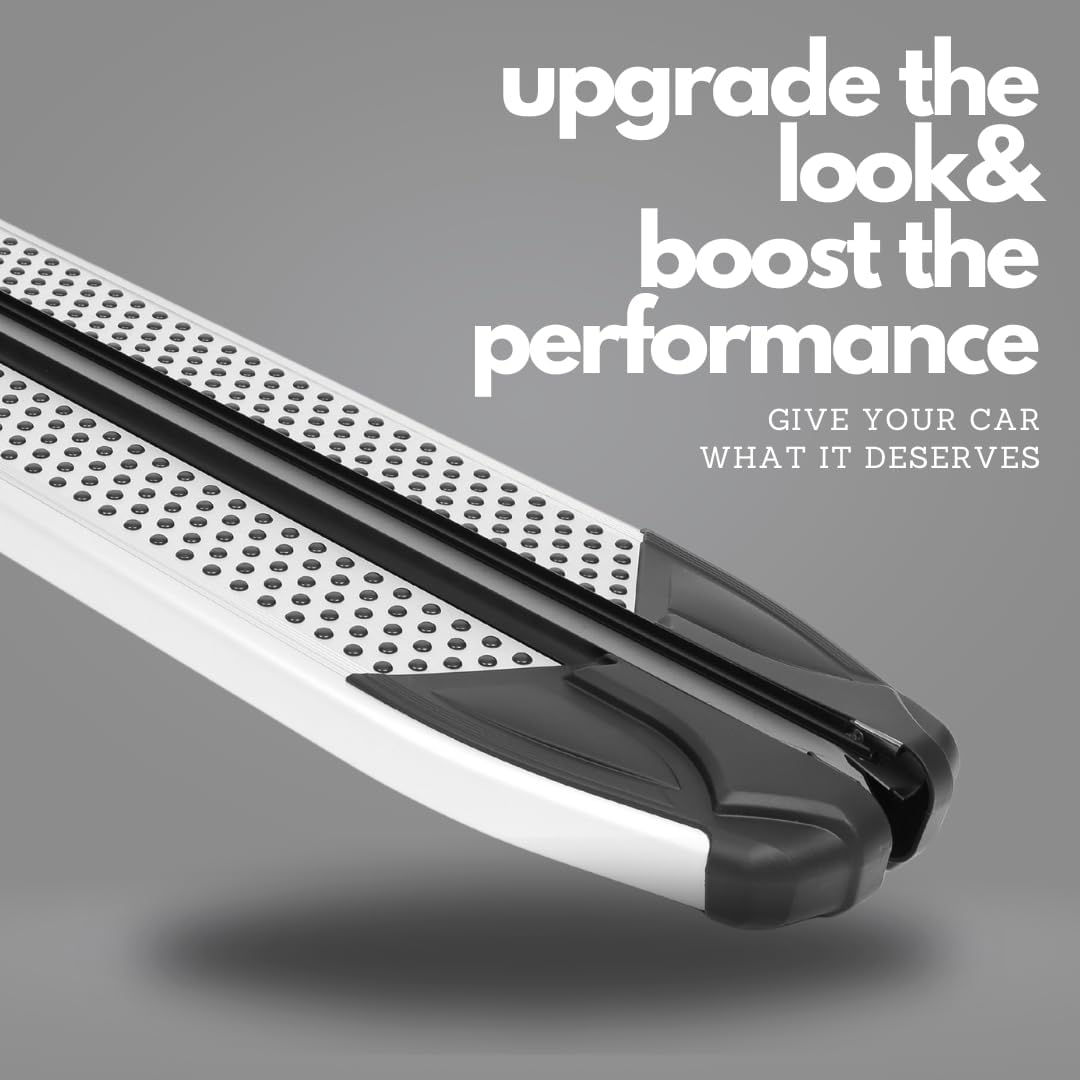 5.2" Running Boards for Chevy Silverado 2019-2026 1500 Crew Cab, 20-24 2500HD 3500HD
