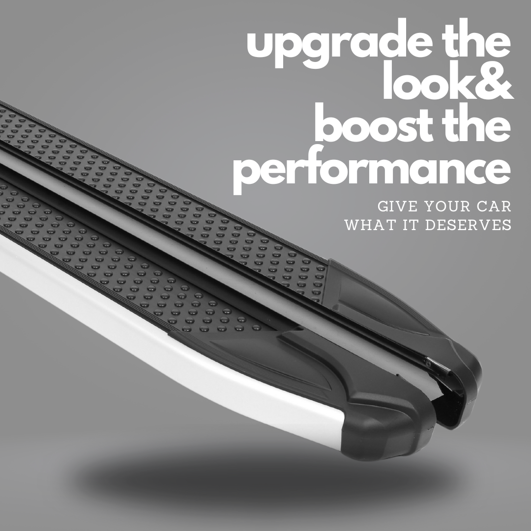 Erkul 5.2" Running Boards for Porsche Cayenne 2003-2010 - 350 lb - Black