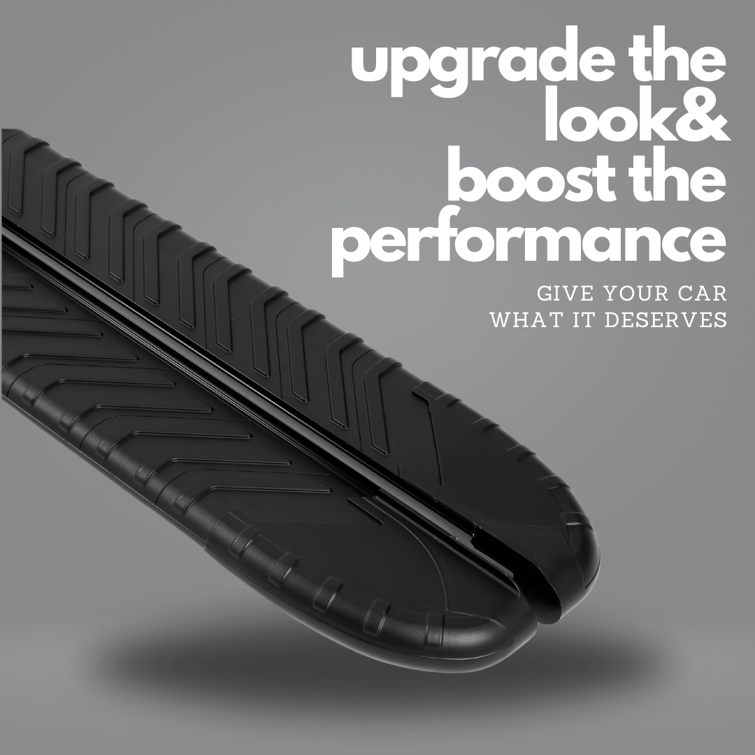 Erkul 5.2" Running Boards for Porsche Cayenne 2003-2010 - 350 lb - Black
