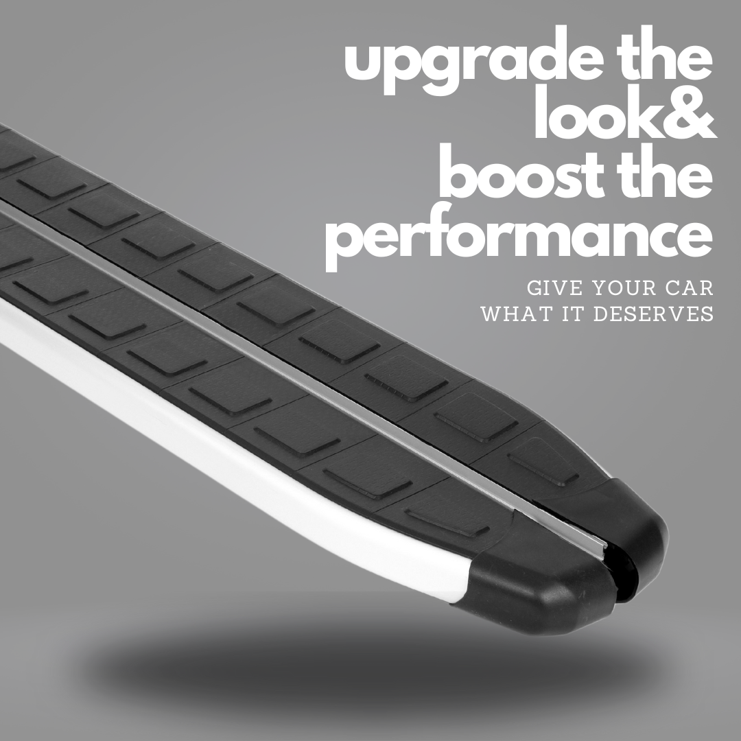 Erkul 5.2" Running Boards for Porsche Cayenne 2003-2010 - 350 lb - Black