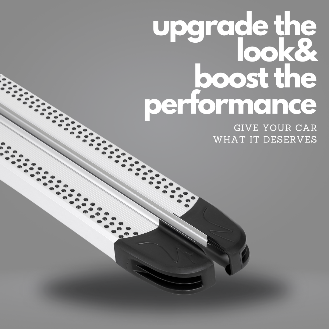 Erkul 5.2" Running Boards for Toyota RAV 4 RAV4 2019-2024 - 350 lb - Black