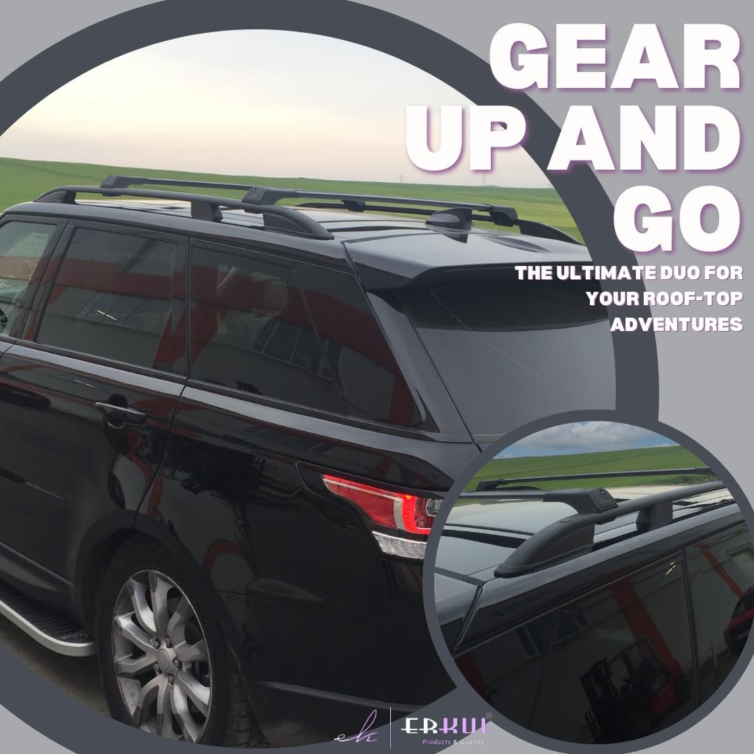ERKUL Roof Rack Crossbars For JEEP RENEGADE 2015-2023