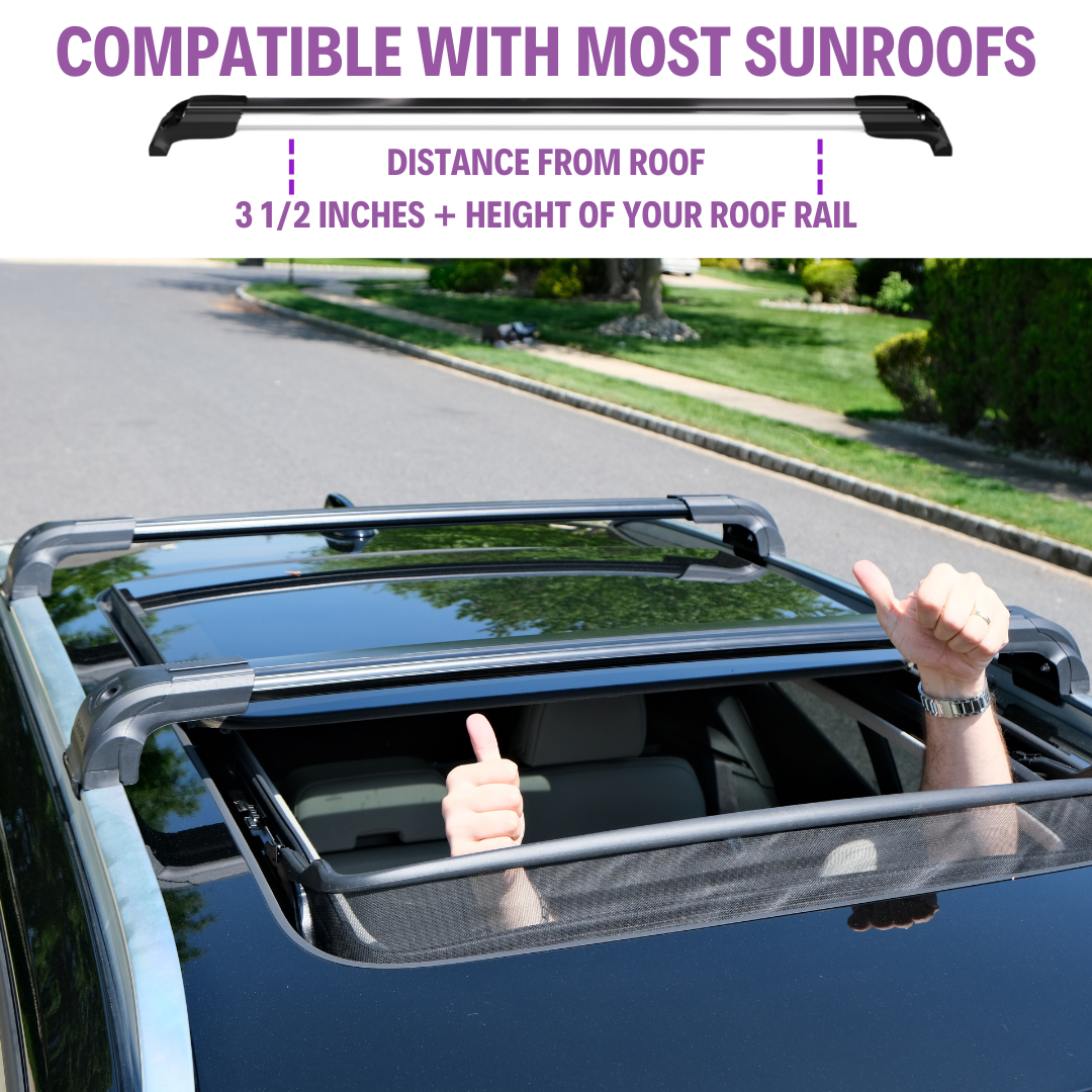 ERKUL Roof Rack Crossbars For AUDI Q8 / Q8 E-Tron 2019-2026