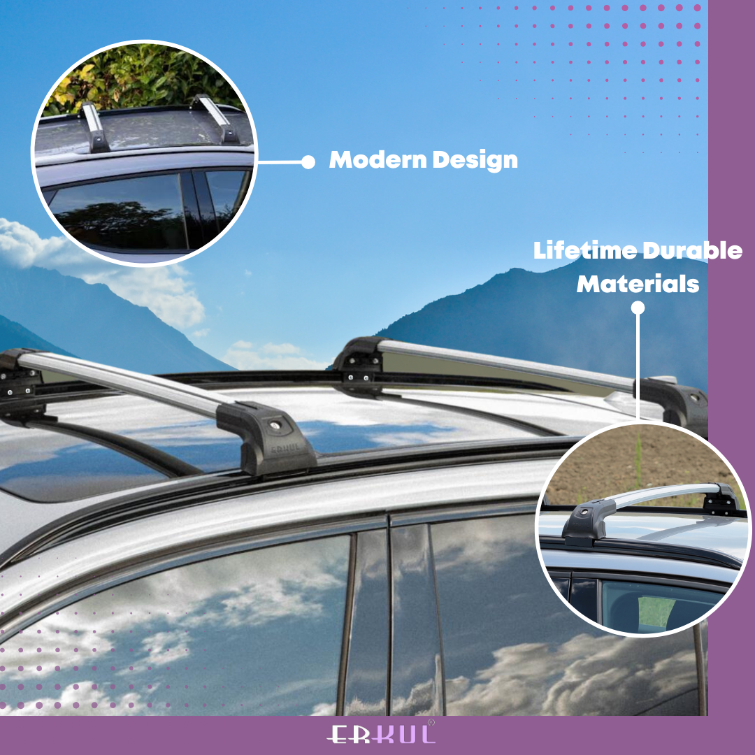 ERKUL Roof Rack Crossbars For VOLKSWAGEN JETTA 2019-2026