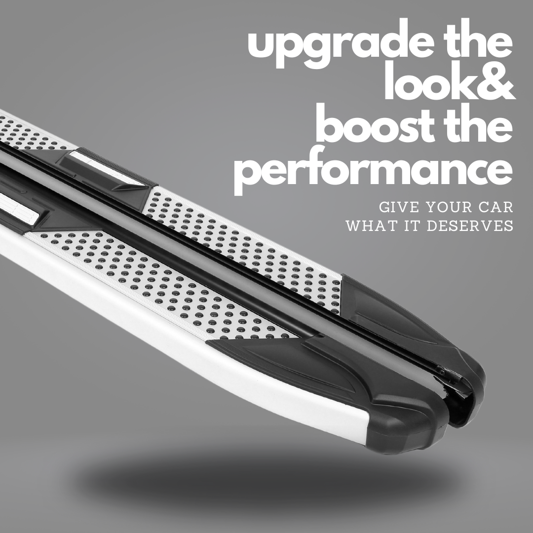 Erkul 5.2" Running Boards for Porsche Cayenne 2003-2010 - 350 lb - Black